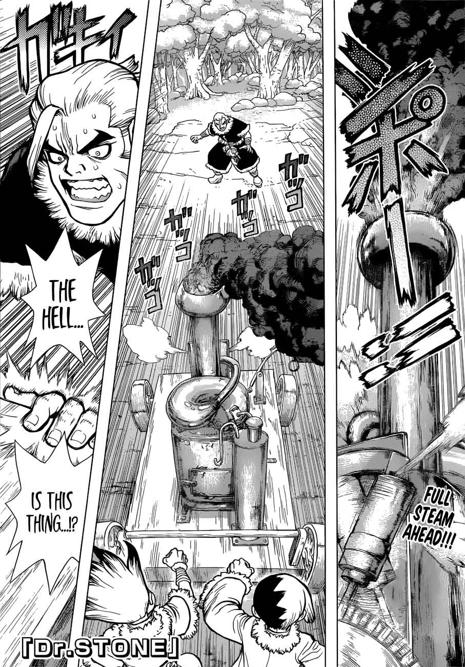 Dr. Stone Chapter 69 page 1 - Chapter 69: Steam Gorilla