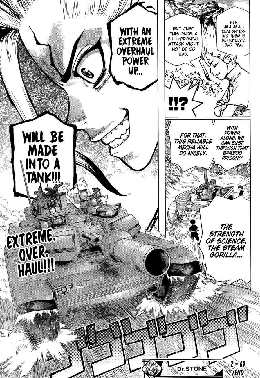 Dr. Stone Chapter 69 page 16 - Chapter 69: Steam Gorilla