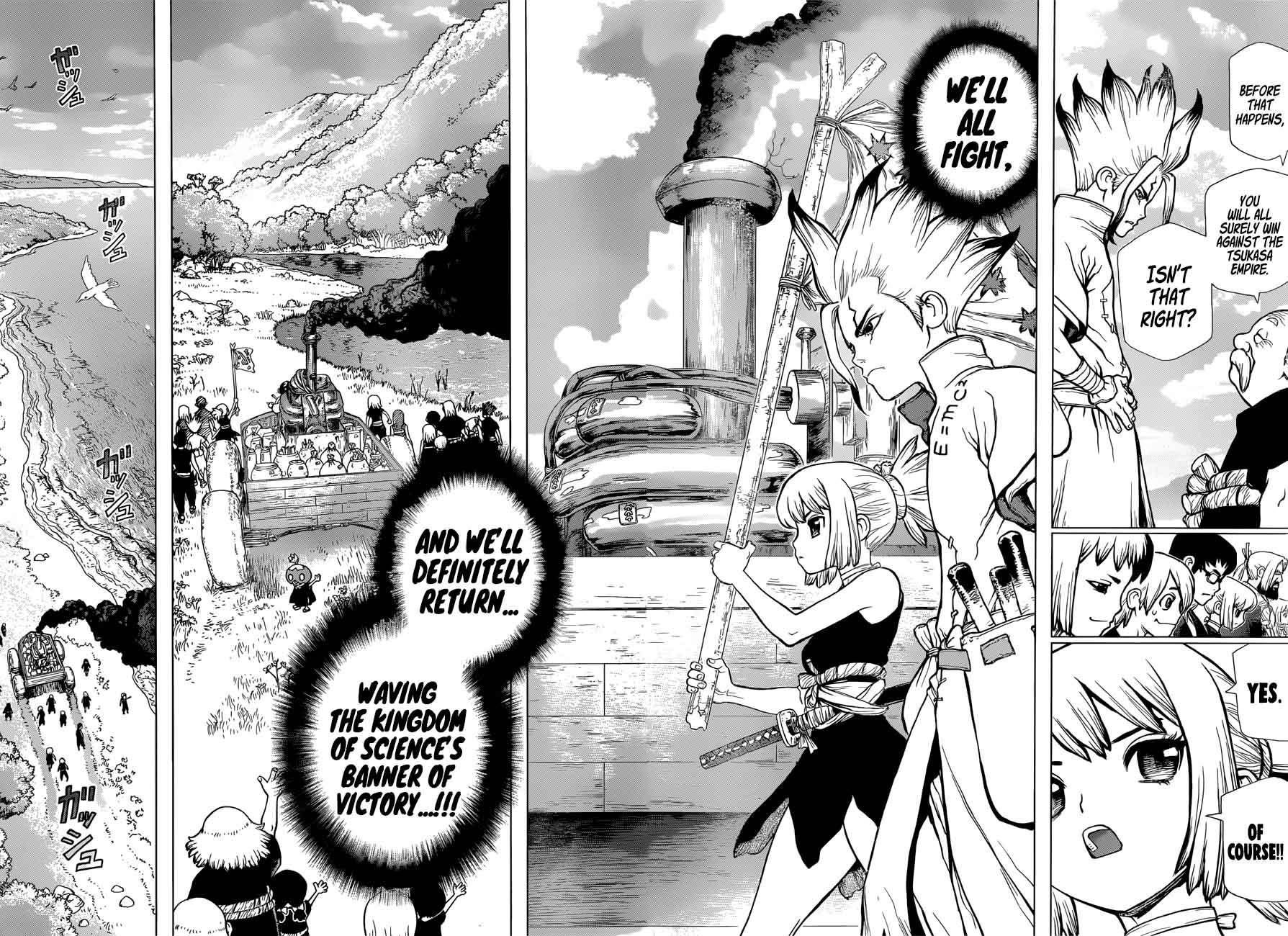 Dr. Stone Chapter 69 page 9 - Chapter 69: Steam Gorilla