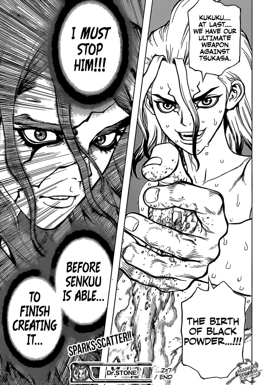 Dr. Stone Chapter 7 page 16 - Chapter 7: The Gunpowder Adventure