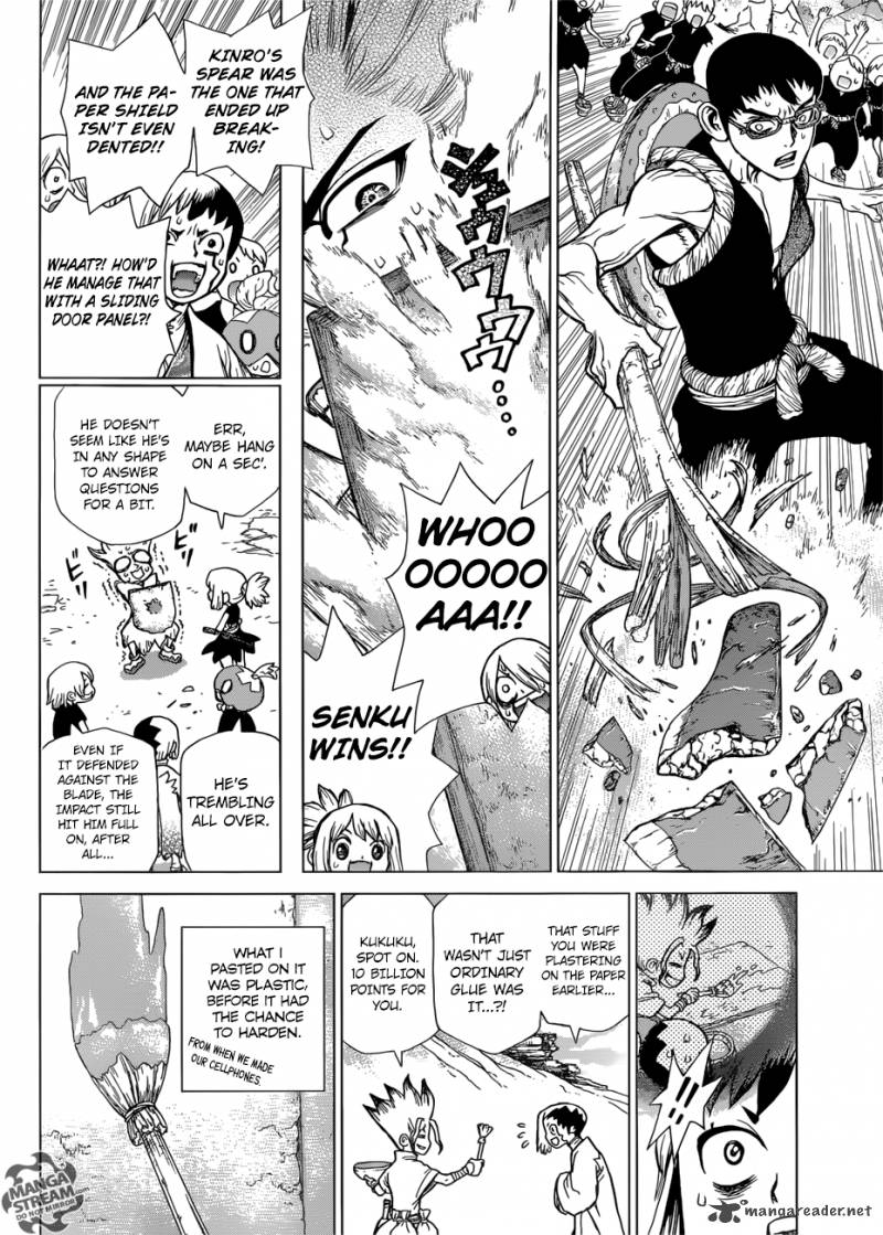 Dr. Stone Chapter 70 page 10 - Chapter 70: Paper Shield