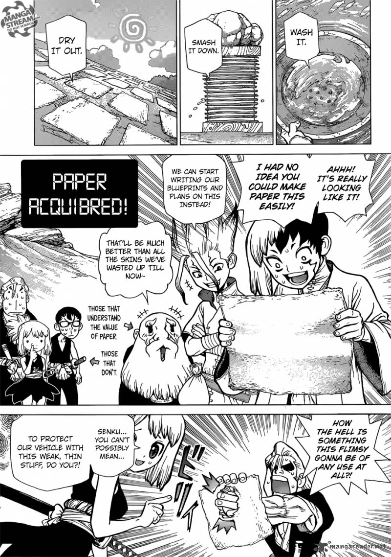 Dr. Stone Chapter 70 page 5 - Chapter 70: Paper Shield