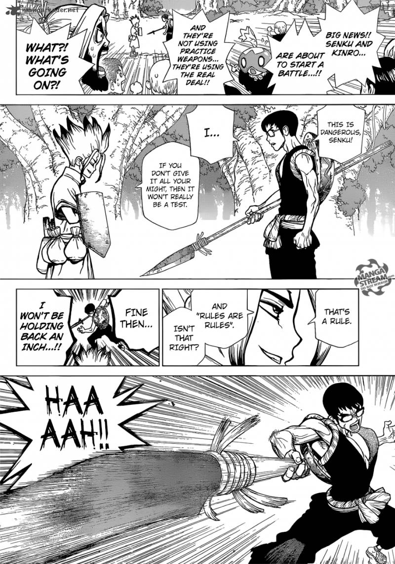 Dr. Stone Chapter 70 page 8 - Chapter 70: Paper Shield