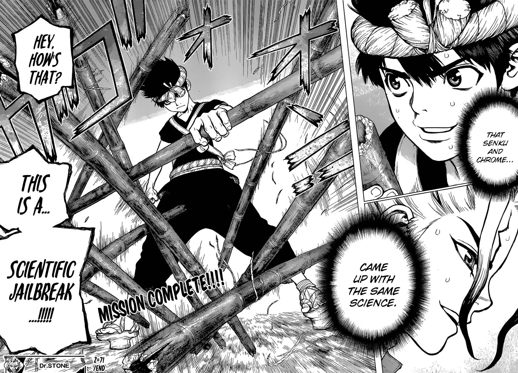 Dr. Stone Chapter 71 page 19 - Chapter 71: Prison Break