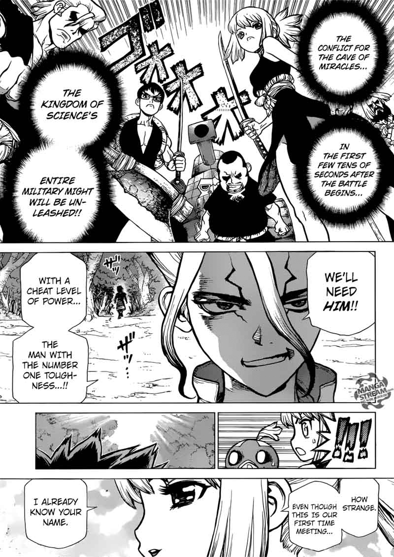 Dr. Stone Chapter 74 page 11 - Chapter 74: Fateful 20 Seconds