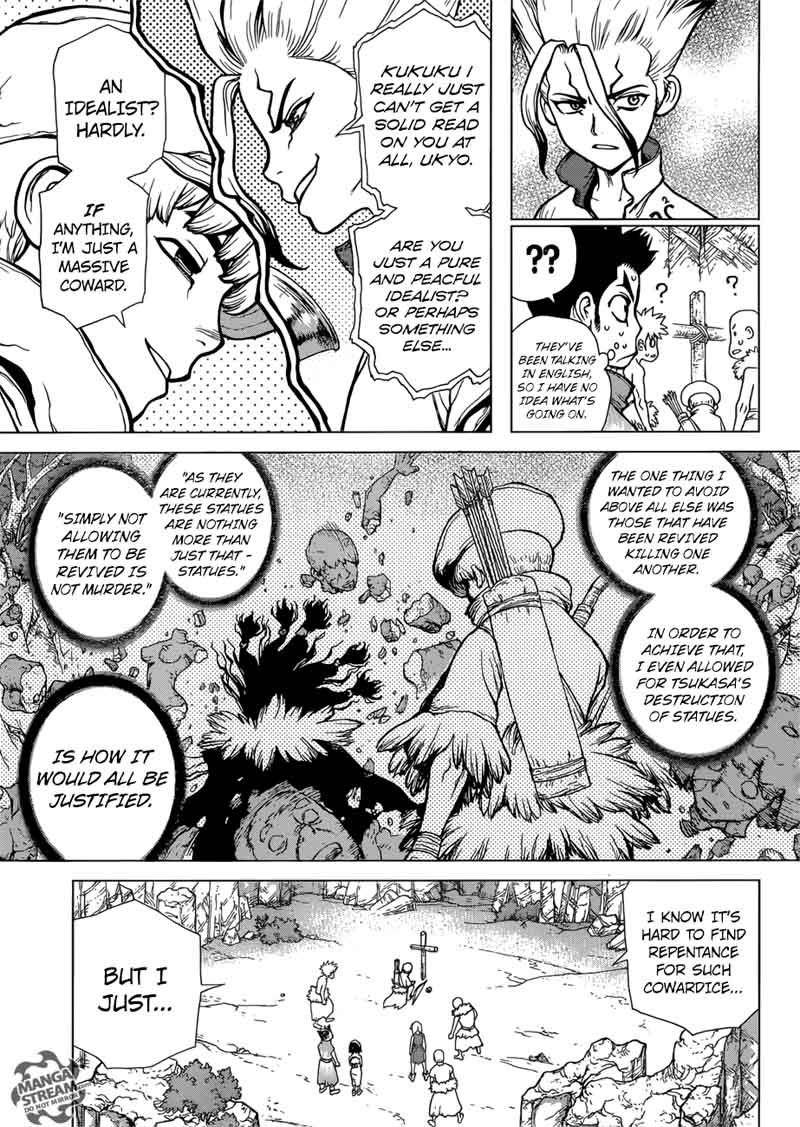 Dr. Stone Chapter 74 page 3 - Chapter 74: Fateful 20 Seconds