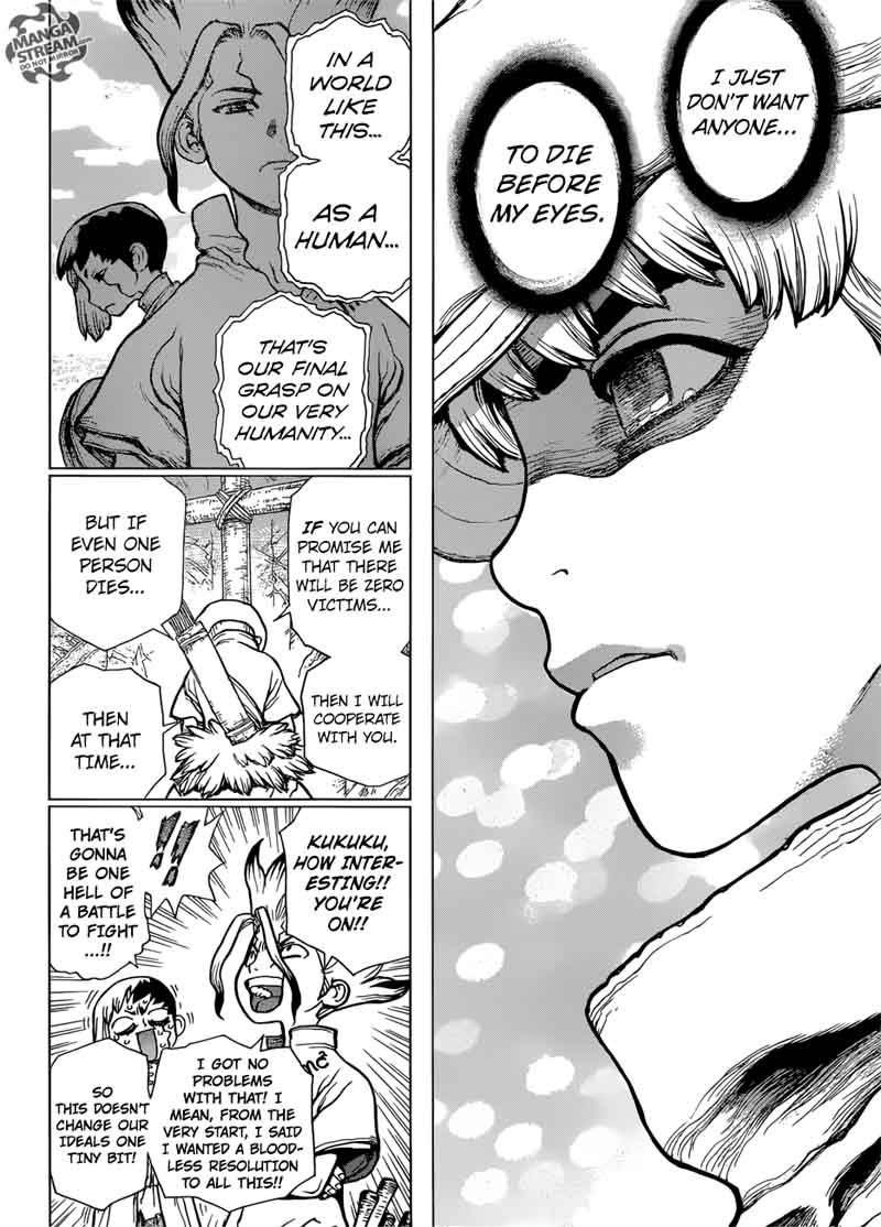 Dr. Stone Chapter 74 page 4 - Chapter 74: Fateful 20 Seconds