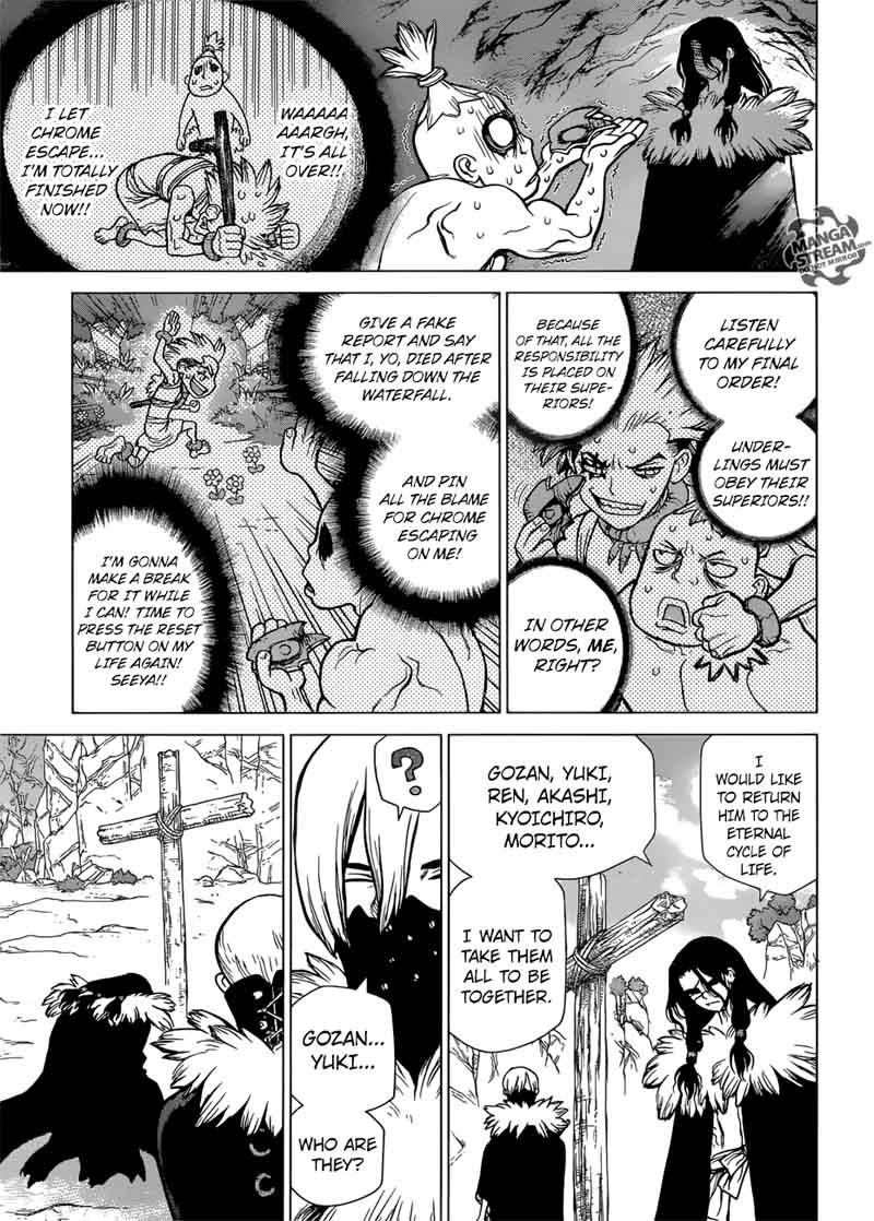 Dr. Stone Chapter 74 page 7 - Chapter 74: Fateful 20 Seconds