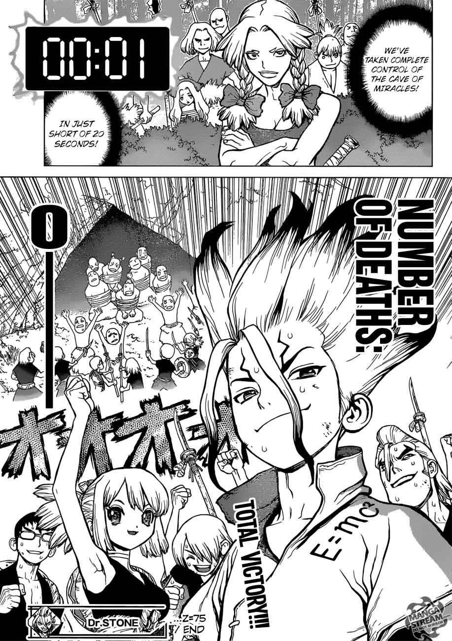 Dr. Stone Chapter 75 page 16 - Chapter 75: 20-Second Countdown