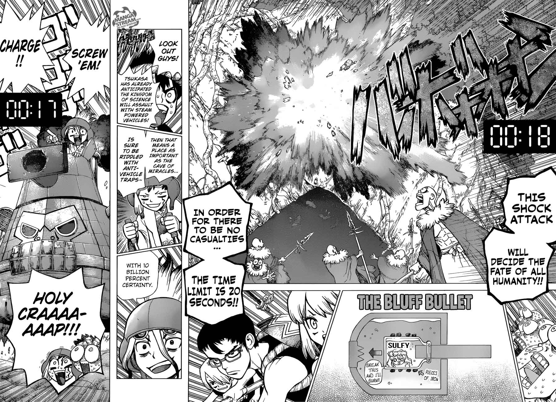 Dr. Stone Chapter 75 page 2 - Chapter 75: 20-Second Countdown