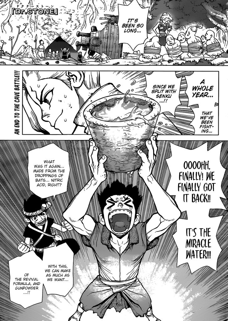 Dr. Stone Chapter 76 page 1 - Chapter 76: Final Battle