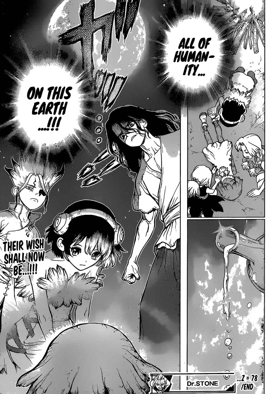 Dr. Stone Chapter 78 page 18 - Chapter 78: That Which Destroys or Saves
