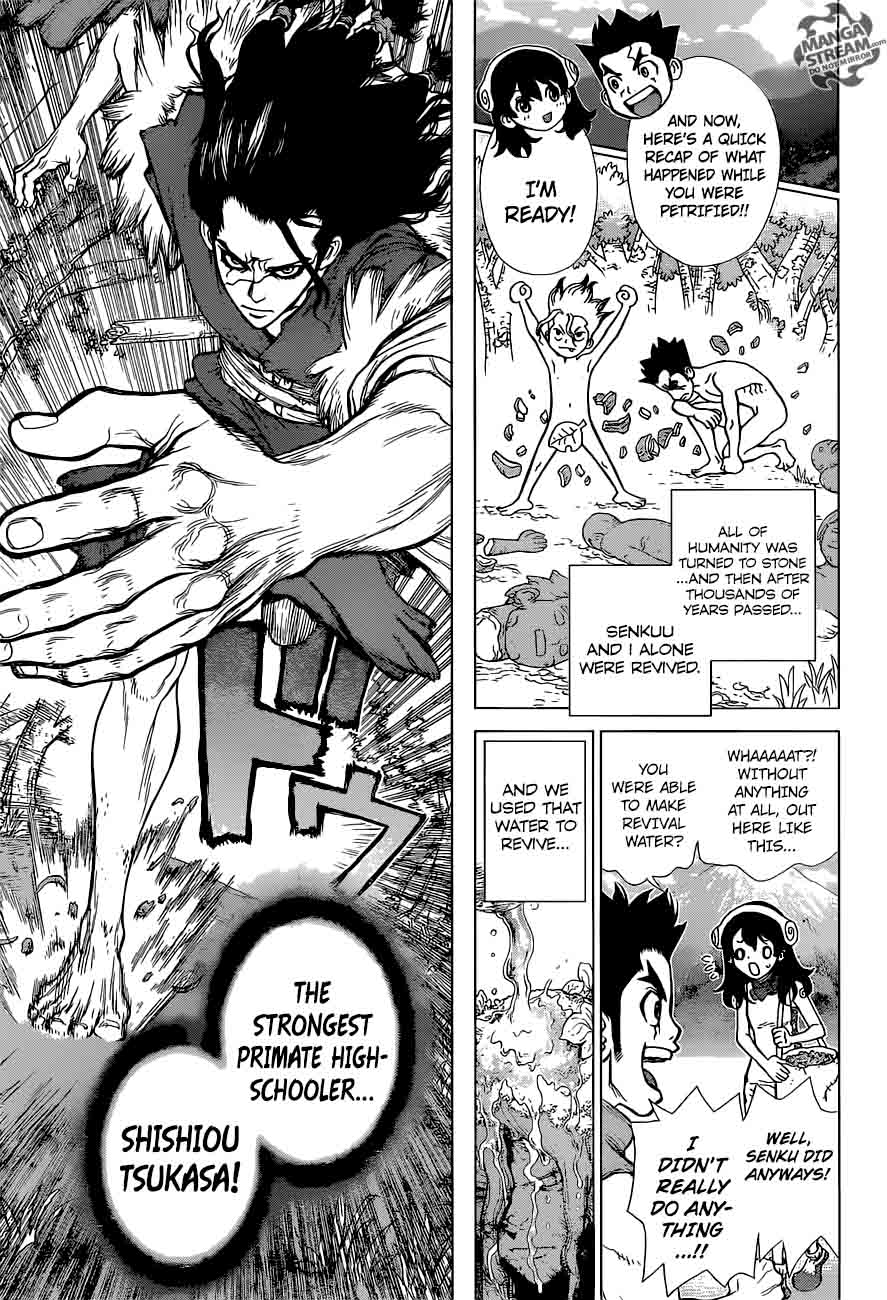 Dr. Stone Chapter 8 page 5 - Chapter 8: Raise the Smoke Signal