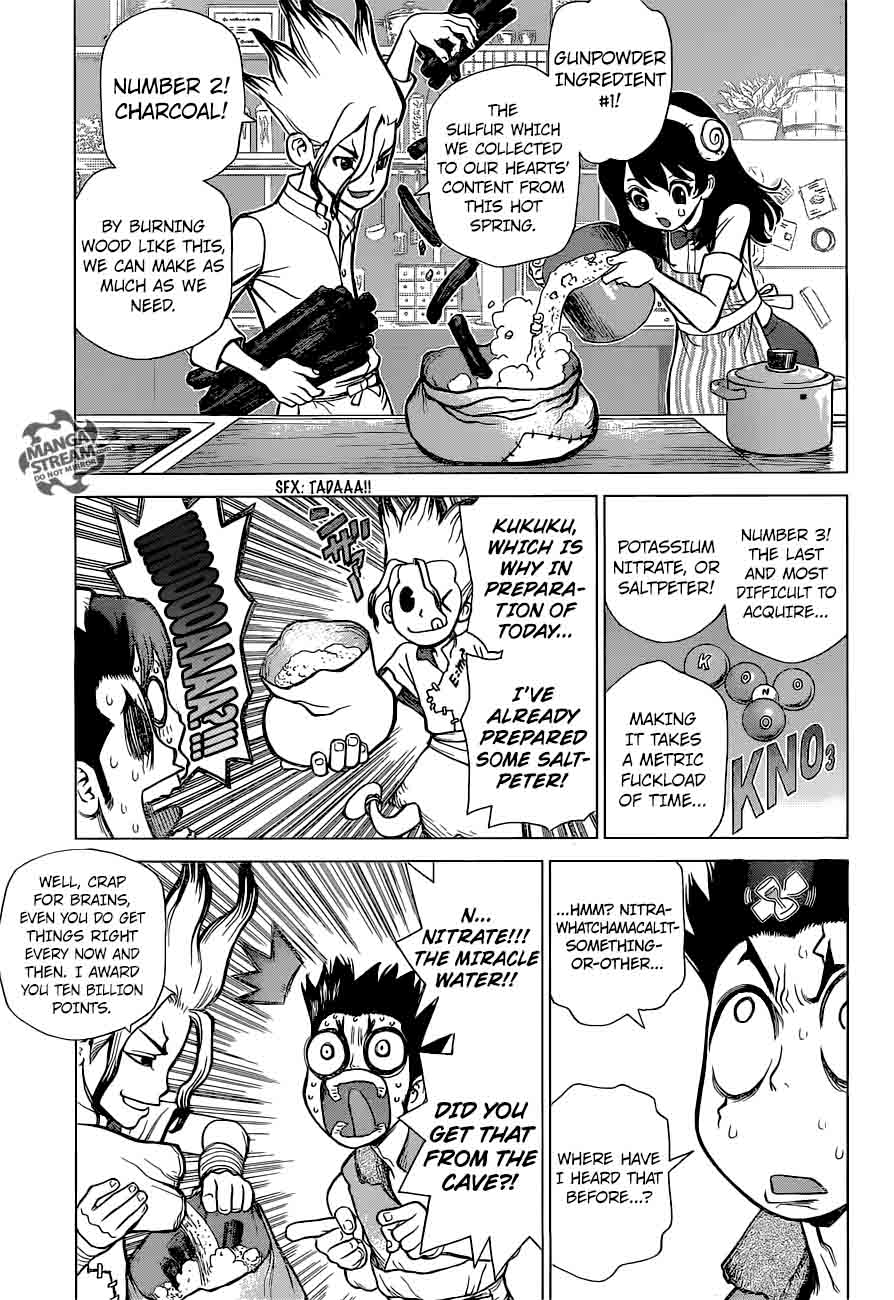 Dr. Stone Chapter 8 page 7 - Chapter 8: Raise the Smoke Signal