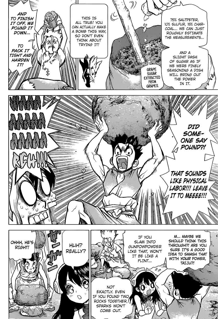 Dr. Stone Chapter 8 page 8 - Chapter 8: Raise the Smoke Signal