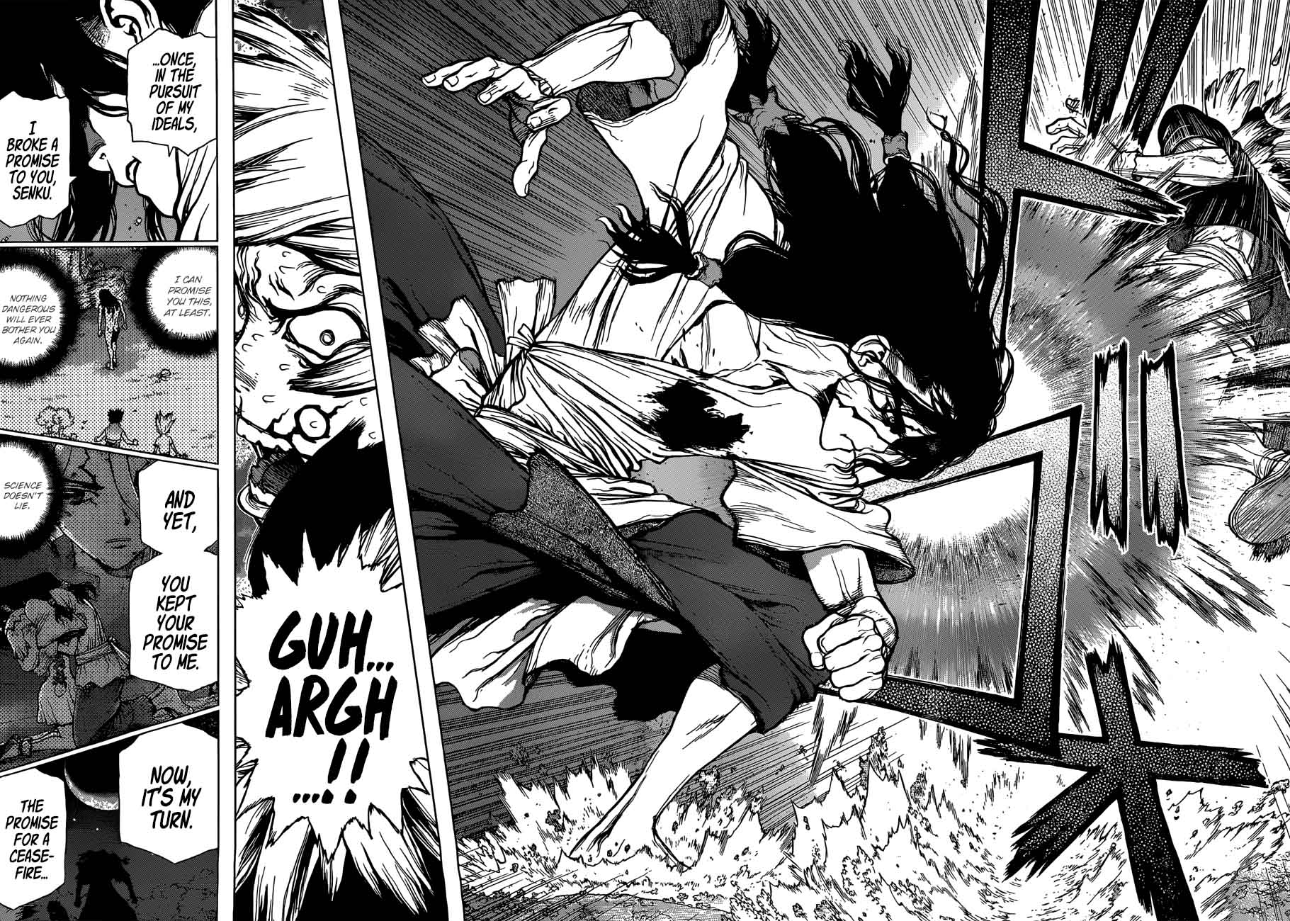 Dr. Stone Chapter 80 page 16 - Chapter 80: Humanity's Strongest Tag Team