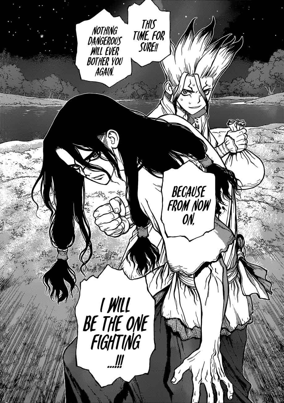Dr. Stone Chapter 80 page 17 - Chapter 80: Humanity's Strongest Tag Team