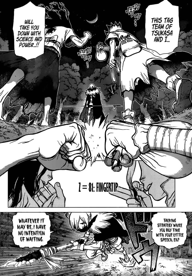 Dr. Stone Chapter 81 page 2 - Chapter 81: Fingertip