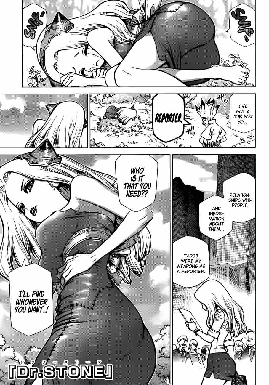 Dr. Stone Chapter 85 page 1 - Chapter 85: Ultimate Resource