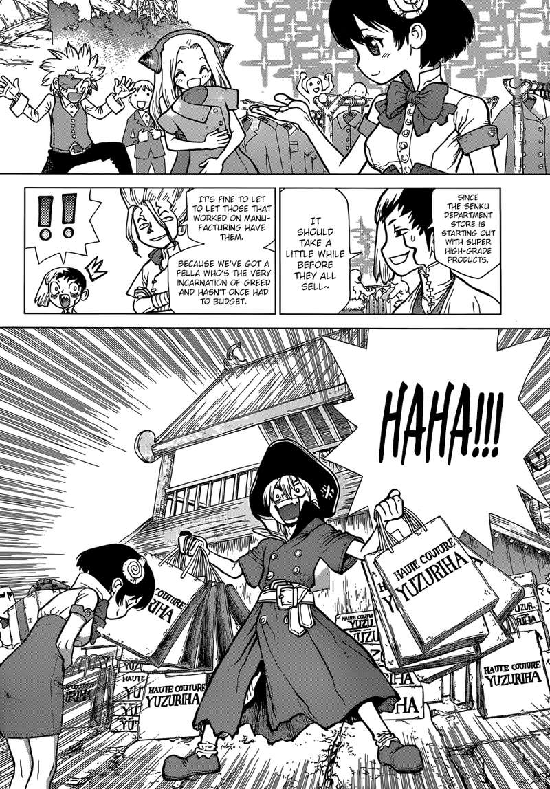 Dr. Stone Chapter 87 page 18 - Chapter 87: Senku's Department Store