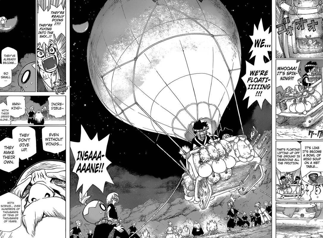 Dr. Stone Chapter 88 page 13 - Chapter 88: Wings of Humanity