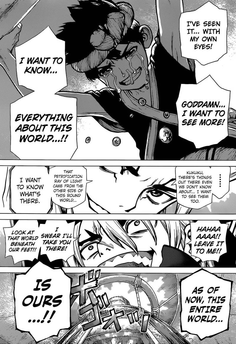 Dr. Stone Chapter 88 page 15 - Chapter 88: Wings of Humanity