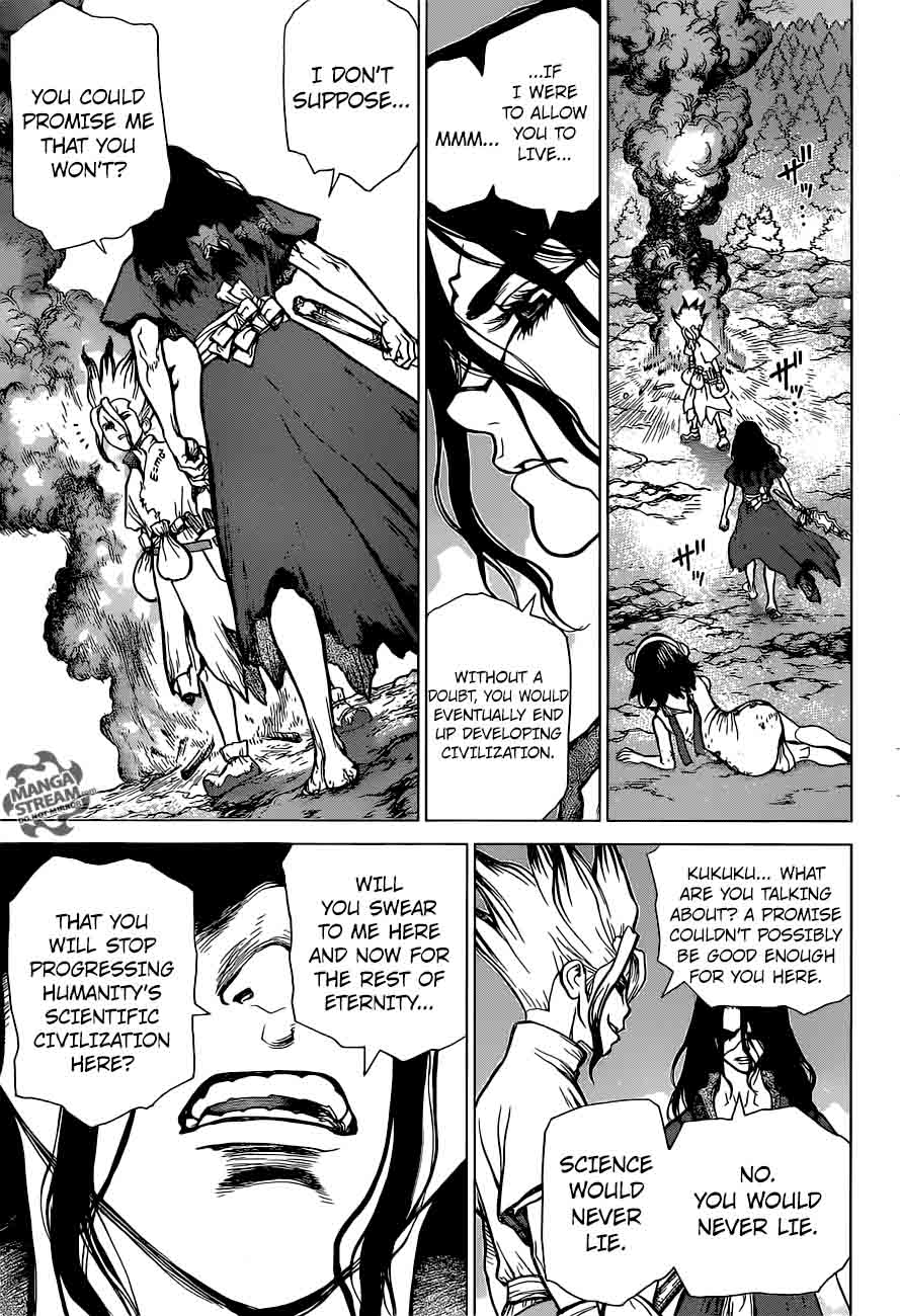 Dr. Stone Chapter 9 page 17 - Chapter 9: Senku Vs. Tsukasa