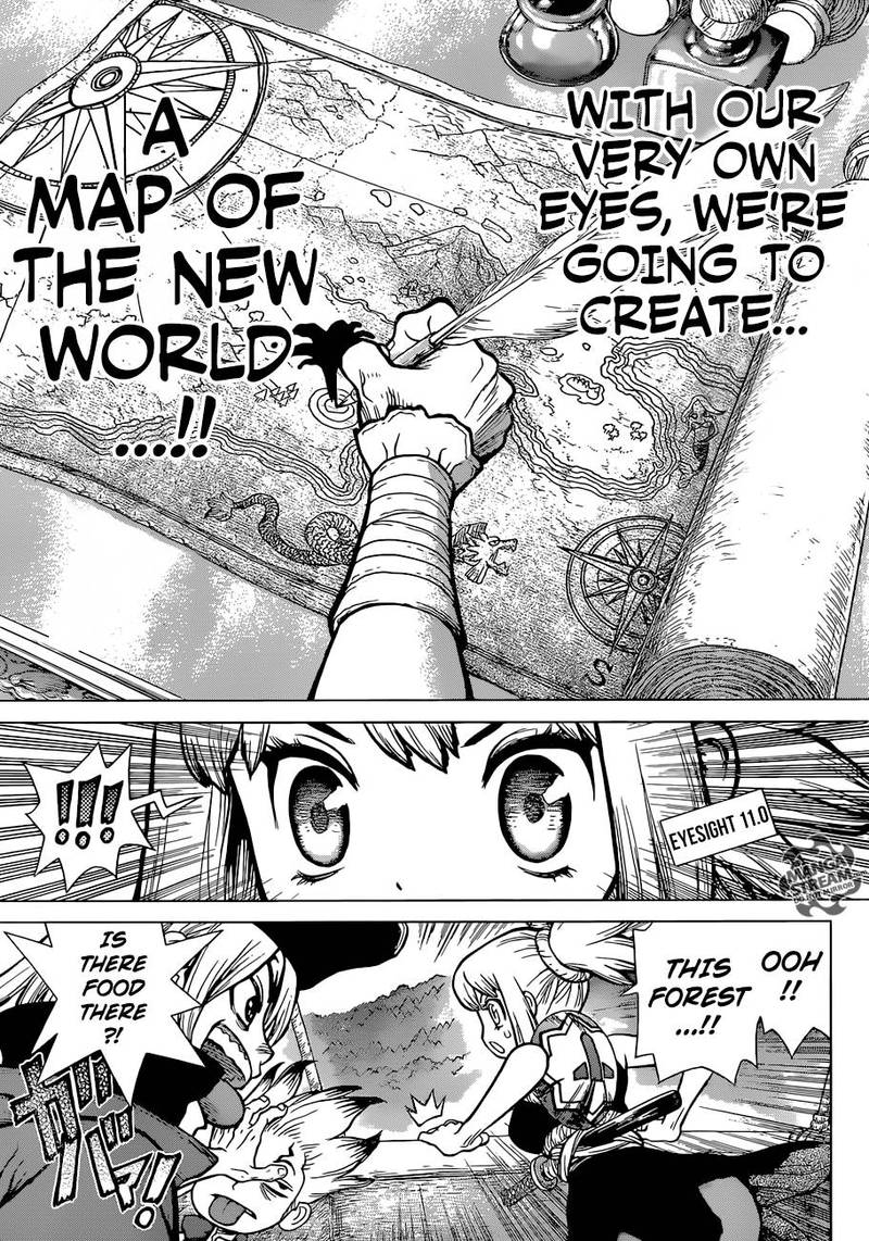 Dr. Stone Chapter 90 page 6 - Chapter 90: New World Map