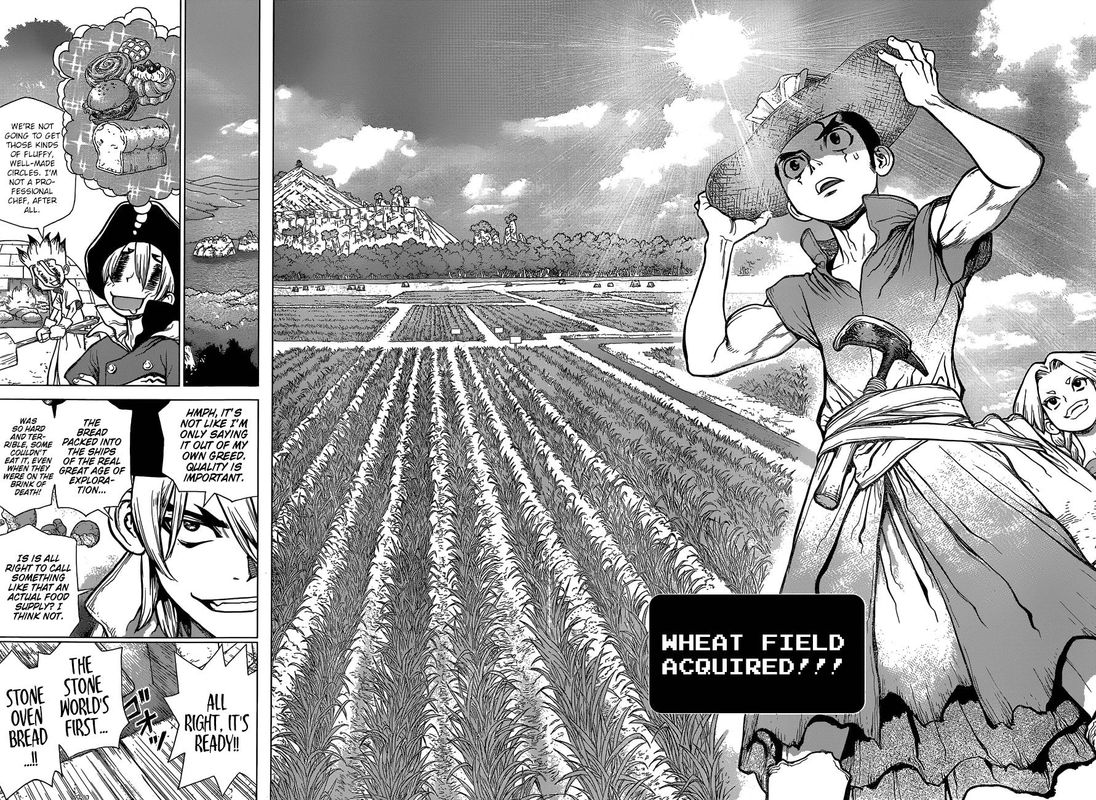 Dr. Stone Chapter 91 page 14 - Chapter 91: Need Bread? Start with Wheat