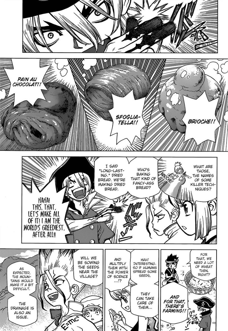 Dr. Stone Chapter 91 page 3 - Chapter 91: Need Bread? Start with Wheat