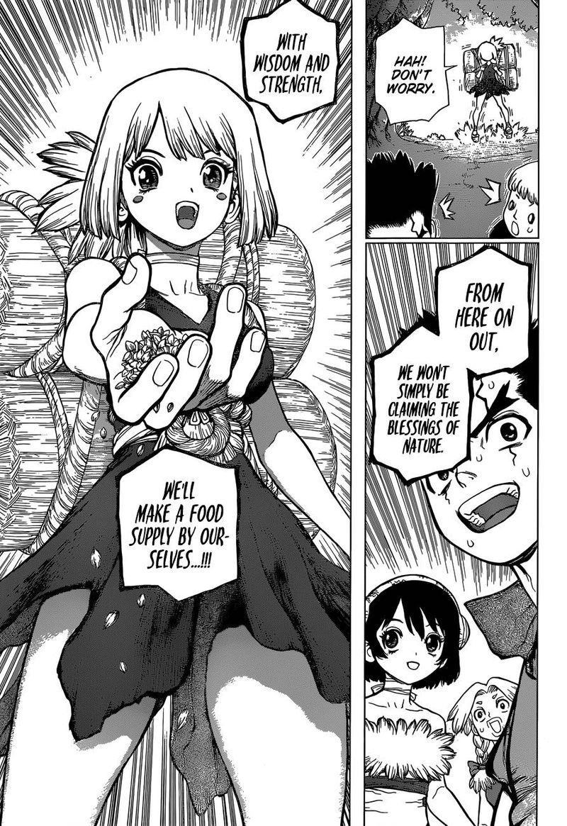 Dr. Stone Chapter 91 page 5 - Chapter 91: Need Bread? Start with Wheat