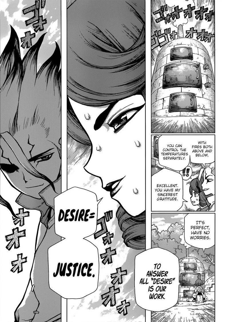 Dr. Stone Chapter 92 page 15 - Chapter 92: Desire Is Noble