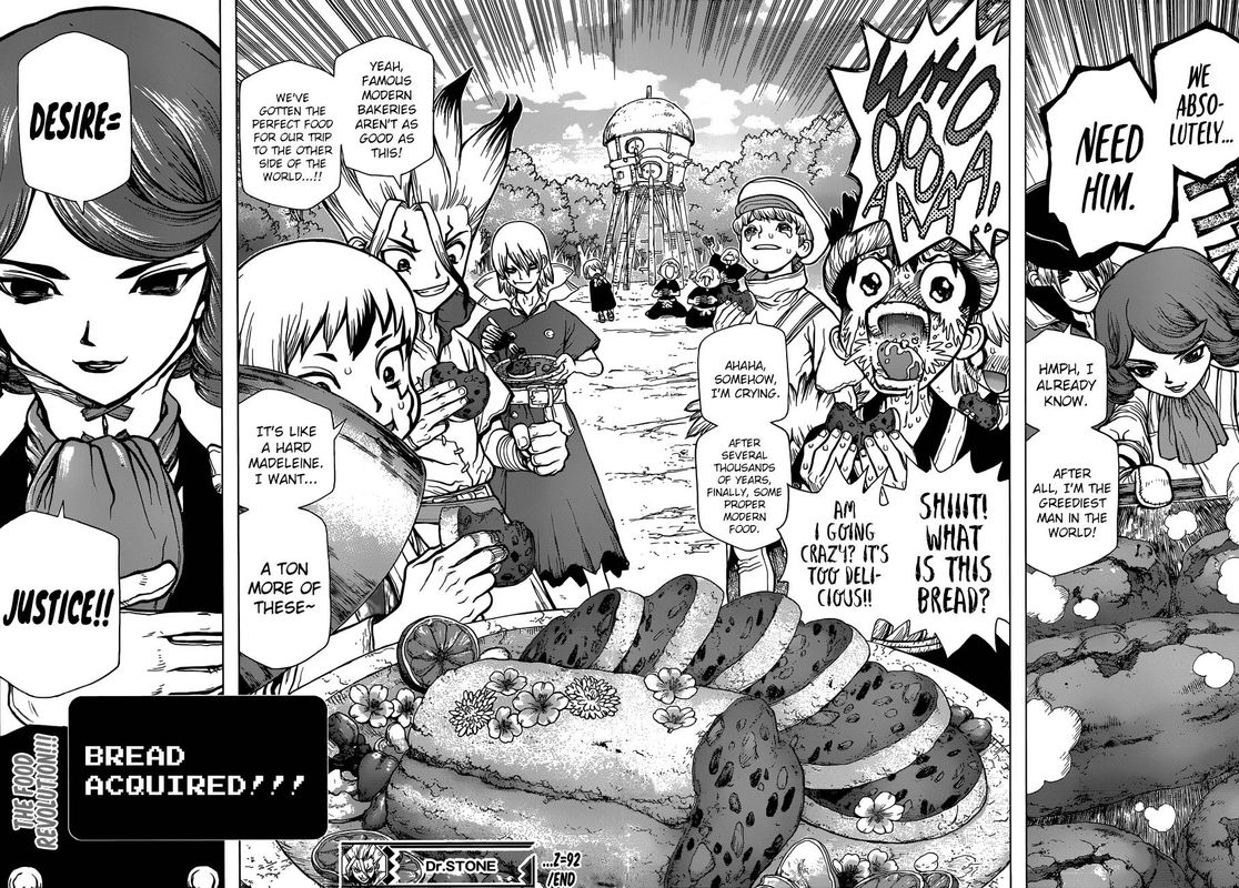 Dr. Stone Chapter 92 page 18 - Chapter 92: Desire Is Noble