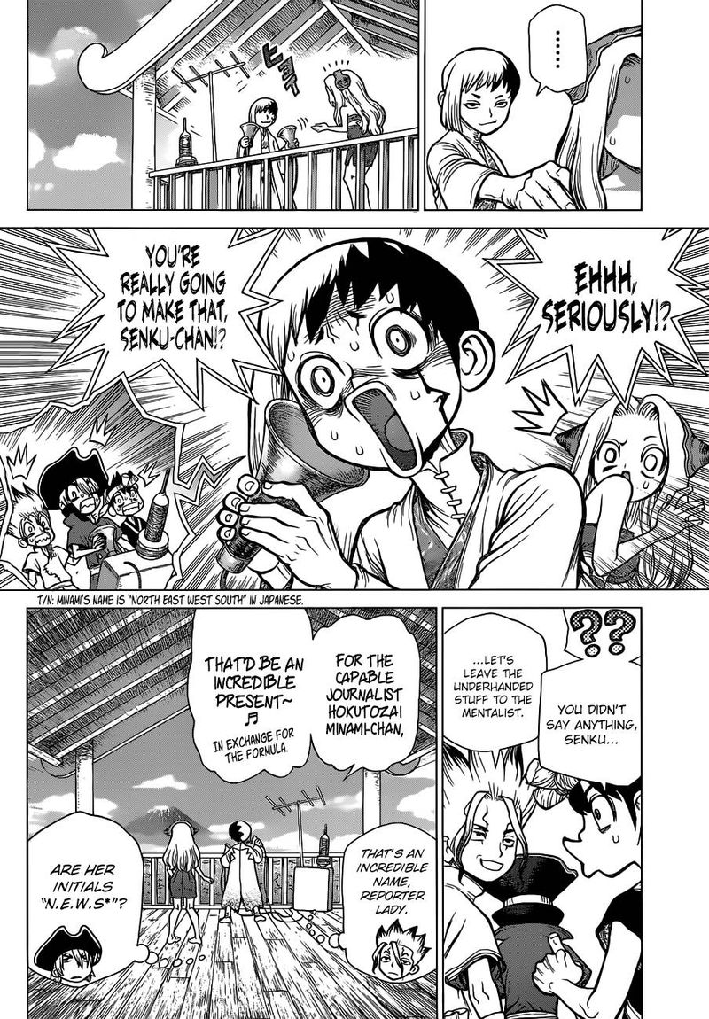 Dr. Stone Chapter 92 page 4 - Chapter 92: Desire Is Noble