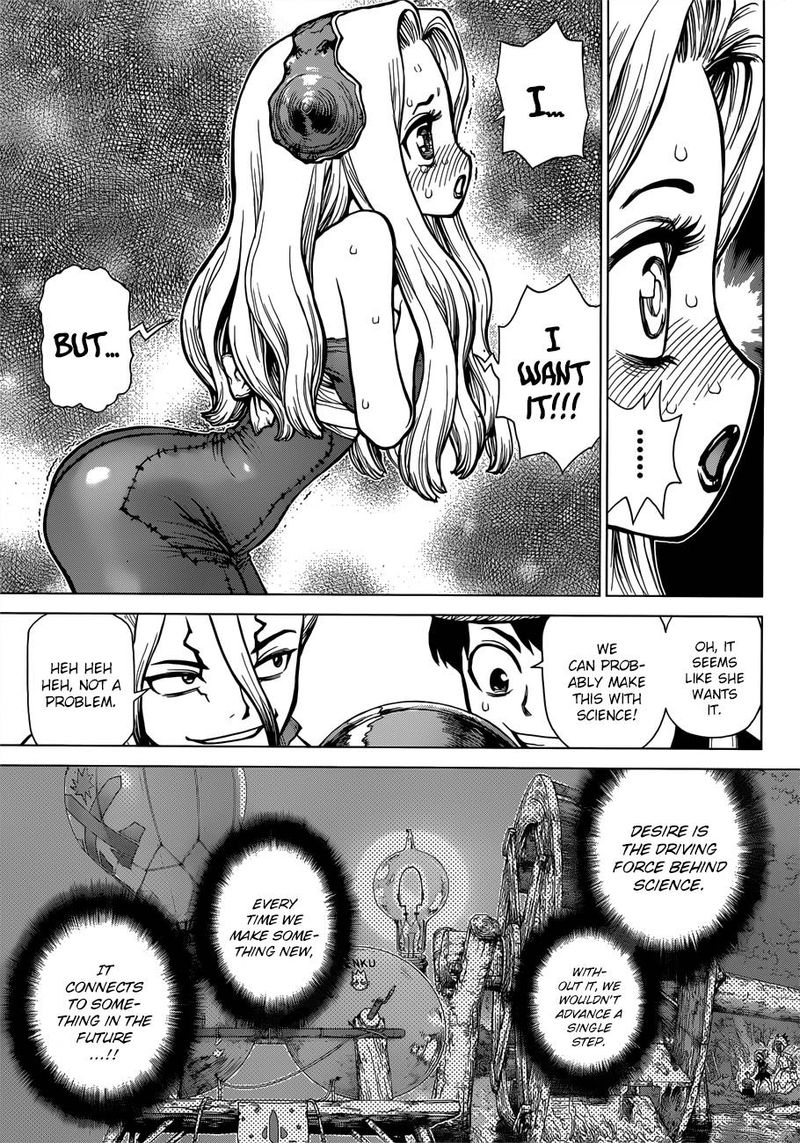 Dr. Stone Chapter 92 page 5 - Chapter 92: Desire Is Noble