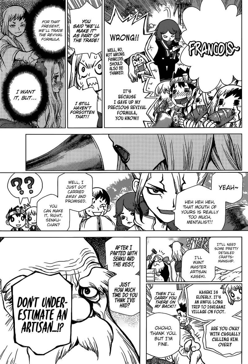 Dr. Stone Chapter 93 page 3 - Chapter 93: The First Shot Is Yours