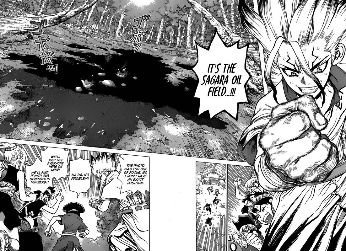 Dr. Stone Chapter 94 page 11 - Chapter 94: The Scent of Black Gold