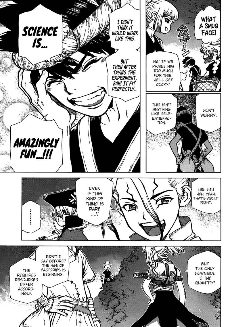 Dr. Stone Chapter 97 page 15 - Chapter 97: The Joy of Leadership