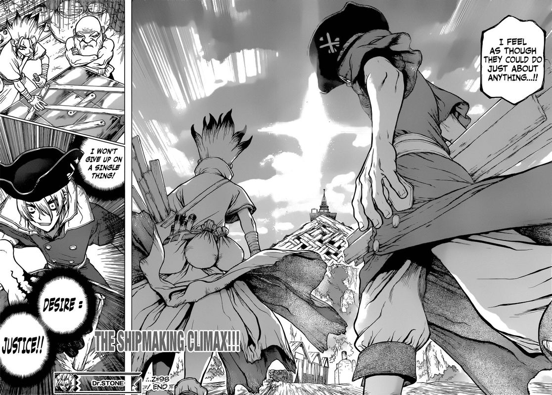 Dr. Stone Chapter 98 page 20 - Chapter 98: Ryusui