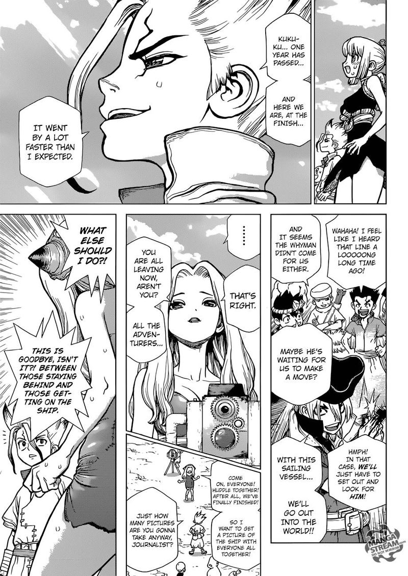 Dr. Stone Chapter 99 page 12 - Chapter 99: Kingdom of Science Photo Journal