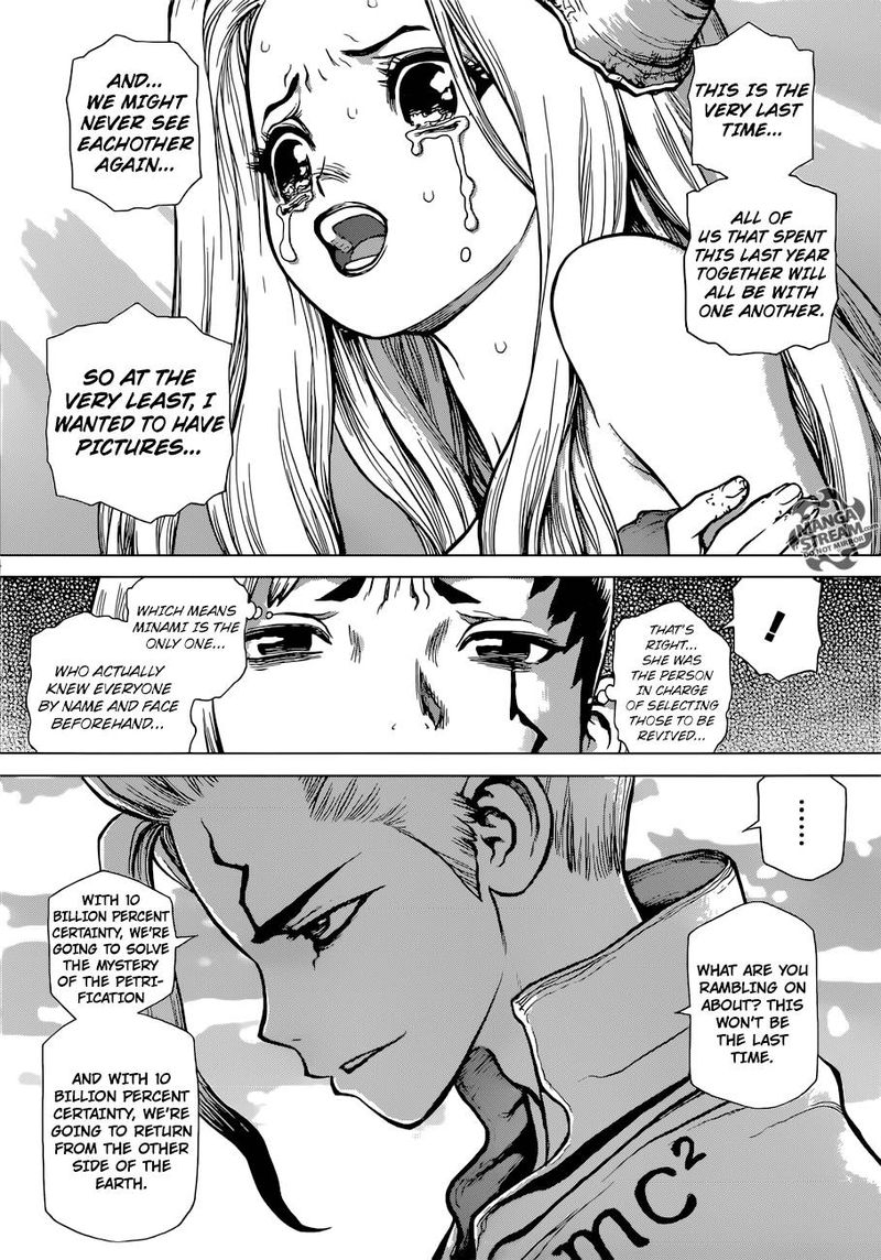 Dr. Stone Chapter 99 page 13 - Chapter 99: Kingdom of Science Photo Journal