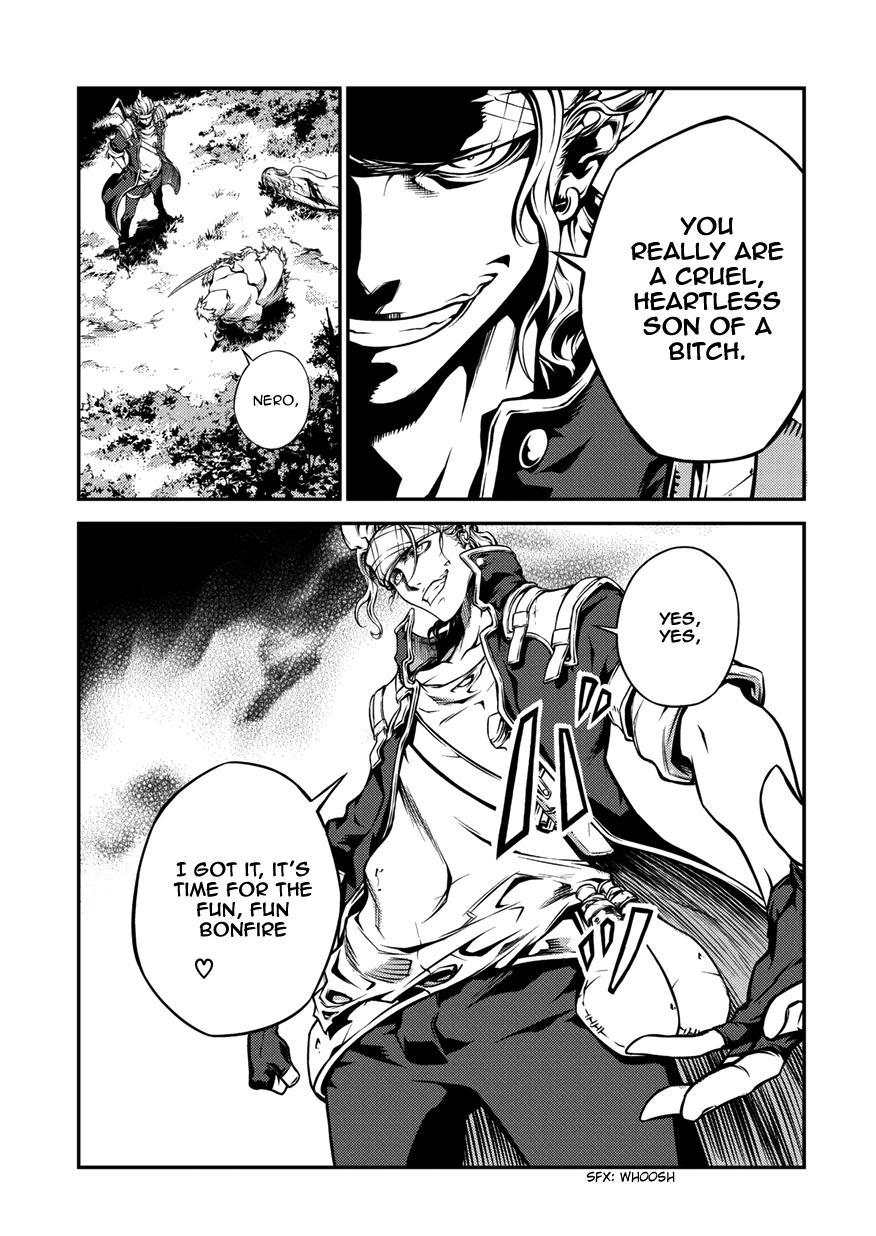 Drag-On Dragoon - Shi ni Itaru Aka Chapter 1 page 14 - Chapter 1