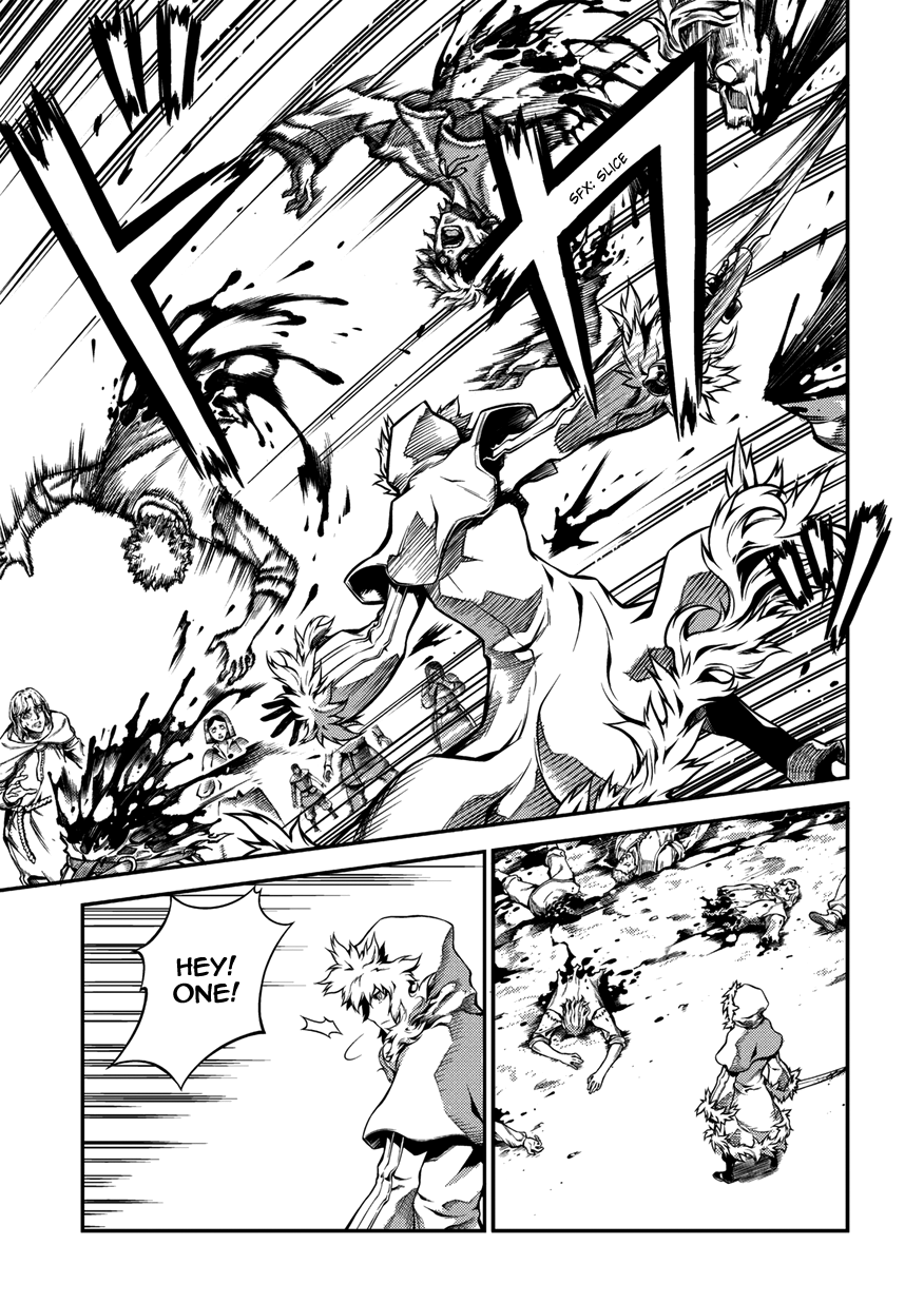 Drag-On Dragoon - Shi ni Itaru Aka Chapter 1 page 19 - Chapter 1