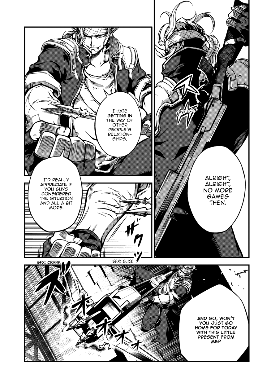 Drag-On Dragoon - Shi ni Itaru Aka Chapter 1 page 32 - Chapter 1