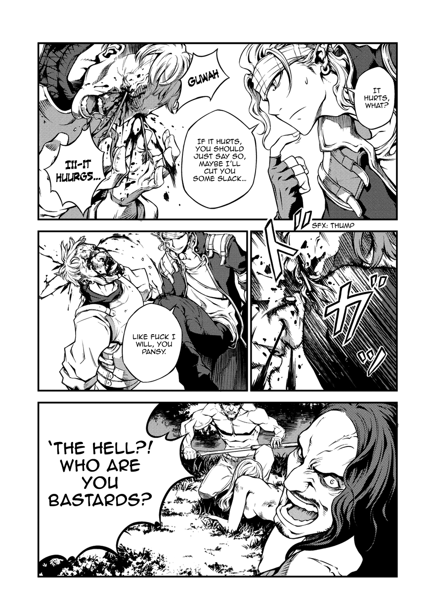 Drag-On Dragoon - Shi ni Itaru Aka Chapter 1 page 8 - Chapter 1