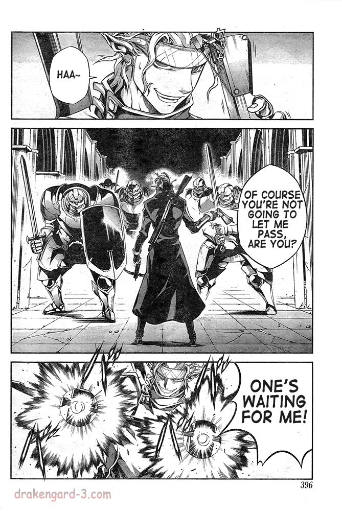 Drag-On Dragoon - Shi ni Itaru Aka Chapter 10 page 18 - Chapter 10