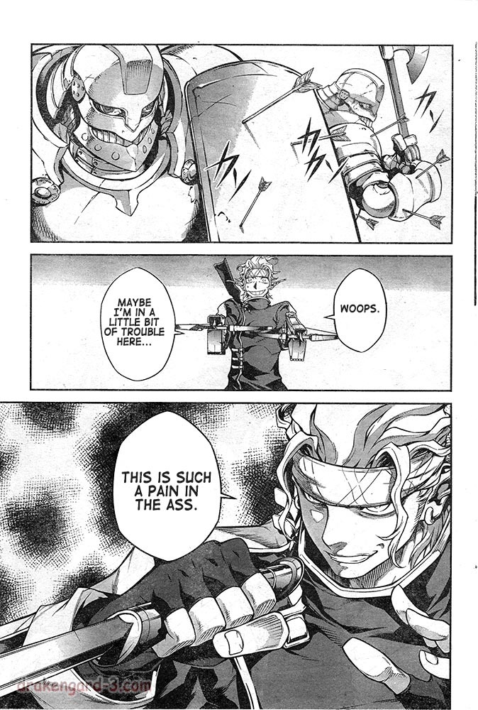 Drag-On Dragoon - Shi ni Itaru Aka Chapter 10 page 19 - Chapter 10