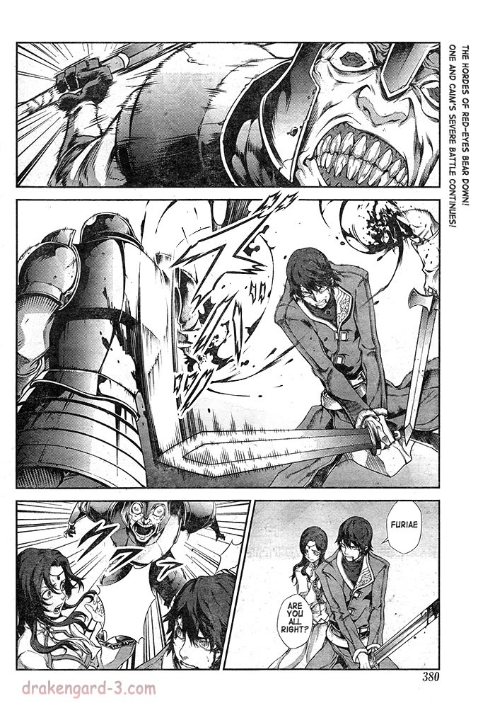 Drag-On Dragoon - Shi ni Itaru Aka Chapter 10 page 2 - Chapter 10