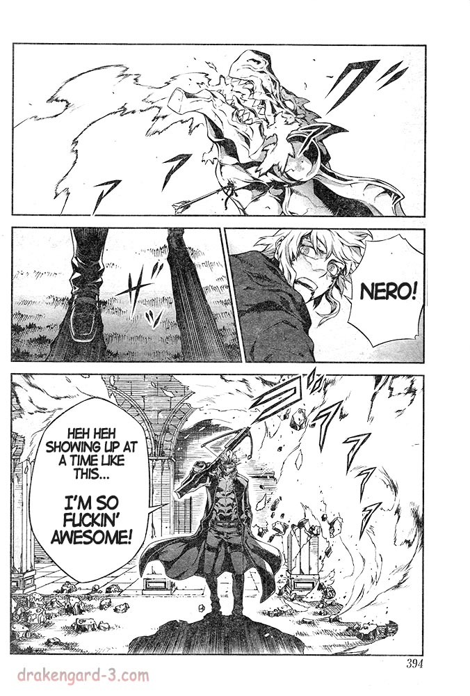 Drag-On Dragoon - Shi ni Itaru Aka Chapter 11 page 16 - Chapter 11