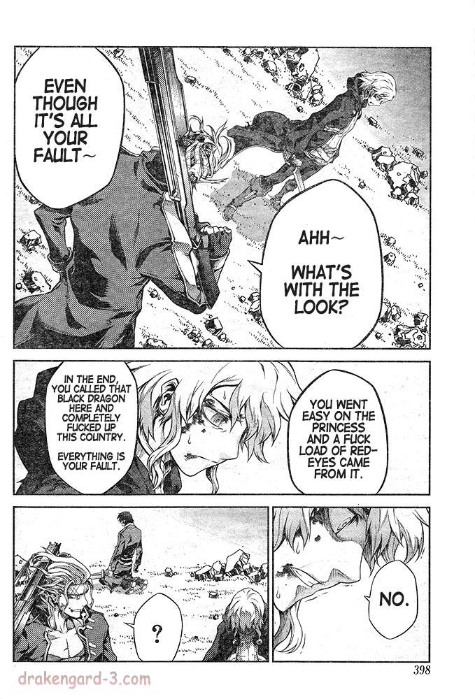 Drag-On Dragoon - Shi ni Itaru Aka Chapter 11 page 20 - Chapter 11